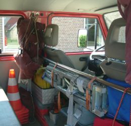 Inventar vom Innenraum hinten: