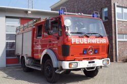 Originalfoto der Feuerwehr Kleve